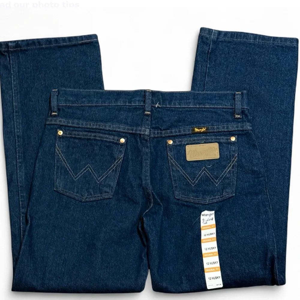Wrangler Kids' Deep Blue Jeans